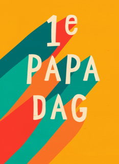 vaderdag kaart hip 1e papa dag