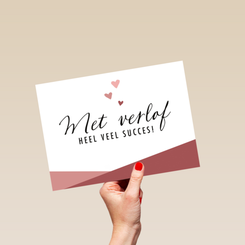 zwangerschap verlof heel veel succes