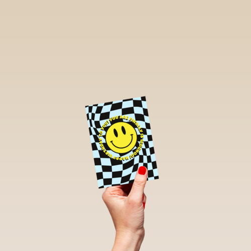 smiley birthdaycard 18 years