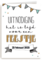 uitnodiging feest het is tijd voor een feestje