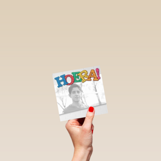 hoera licht letters