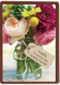 een bos bloemen voor een spoedig herstel