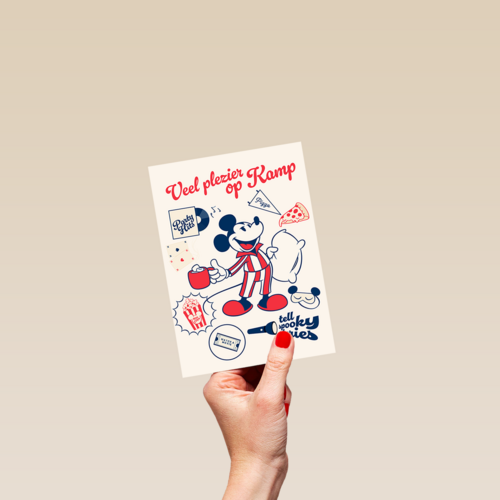 Mickey Veel Plezier op kamp