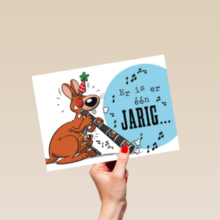 funny mail er is er een jarig hoera hoera