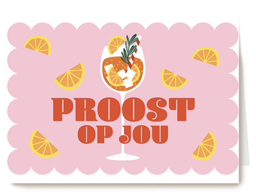 Verjaardagskaart Hallmark | Verjaardagskaart Proost Op Jou Cocktail