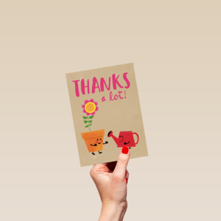 thanks a lot plantje en gieter