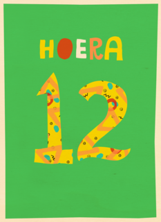 Verjaardagskaart 12 hoera jongen