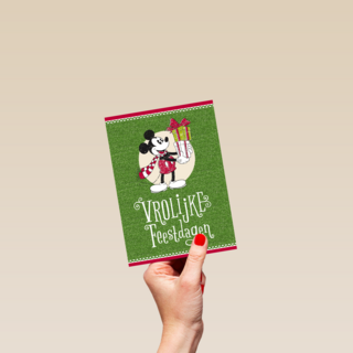 Mickey vrolijke feestdagen