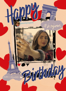 Happy Birthday Selfie Emily In Paris