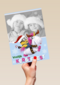 minion kerstkaart vrolijk kerstfeest