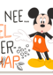Beterschap kaart Mickey Mouse