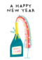 Ansichtkaart a happy new year