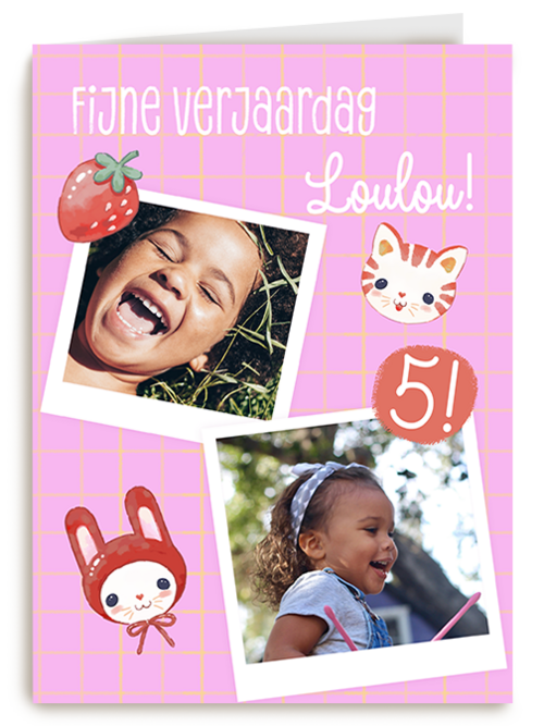 Fotokaart Verjaardagskaarten kaart met leeftijden | Hallmark | Verjaardag Fotos En Stickers