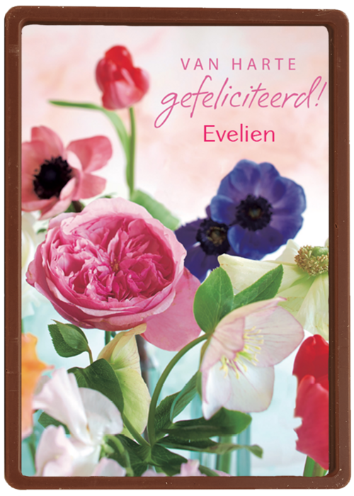 Verjaardagskaart Hallmark | Bloemen Roze En Paars
