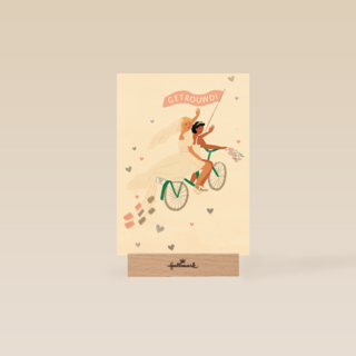 Pas getrouwd vrouwelijk bruidspaar