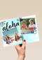 aloha in zomers blauw