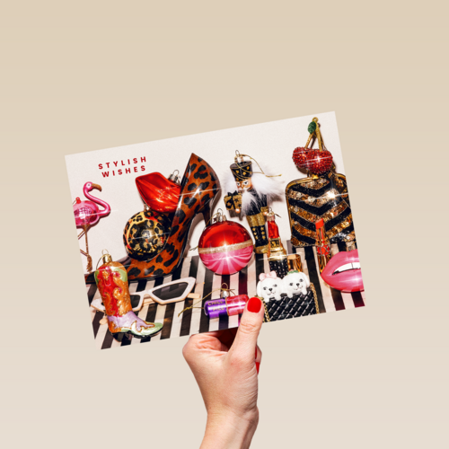 Vondels kaart stylish wishes