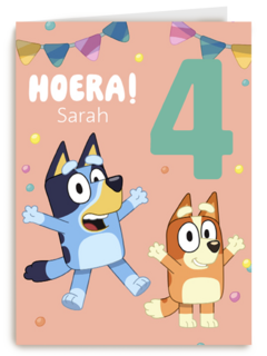 Bluey Bingo Hoera