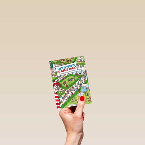 verjaardag kaart kind waar is wally