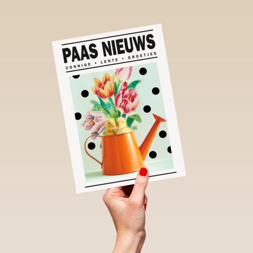 Pasen kaart Paas nieuws