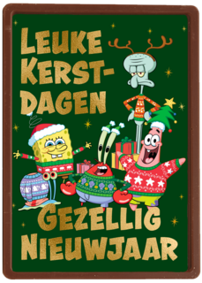 Spongebob Squarepants Leuke kerstdagen