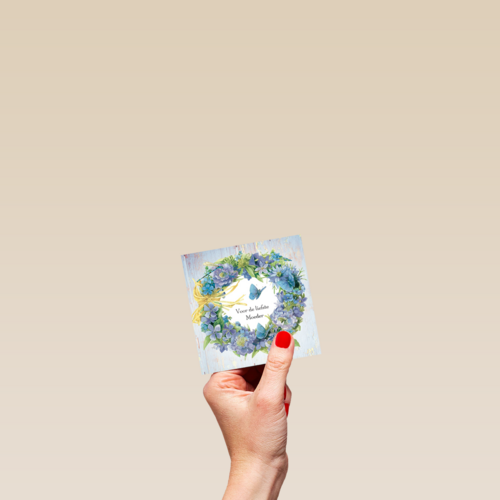 moederdag klassiek een bloemenkrans voor moeder