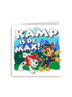 Paw Patrol Kamp is de Max