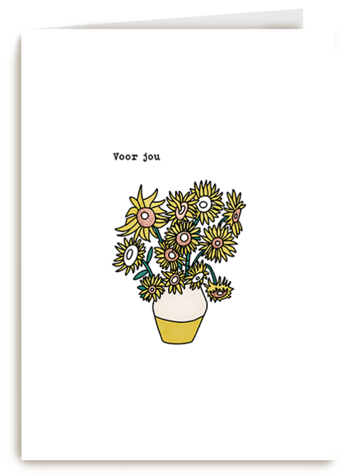 Kaart | Zomaar | Zomaar Bloemetje Voor Jou