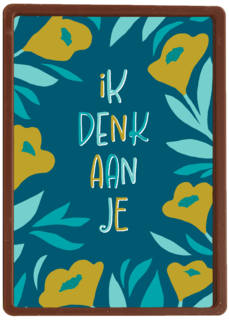 Ik denk aan je bloemen