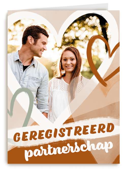 Fotokaart geregistreerd partnerschap