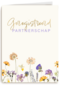 kaart met bloemen voor geregisteerd partnerschap