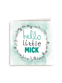 botanical hello little boy