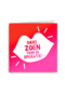 Dikke zoen voor de operatie