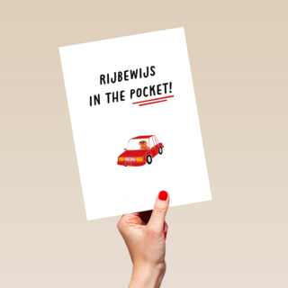 Rijbewijs in the pocket kaart