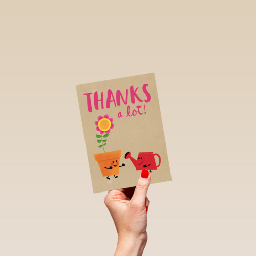 thanks a lot plantje en gieter