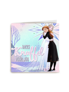 dikke knuffel voor jou van Elsa en Anna van Frozen