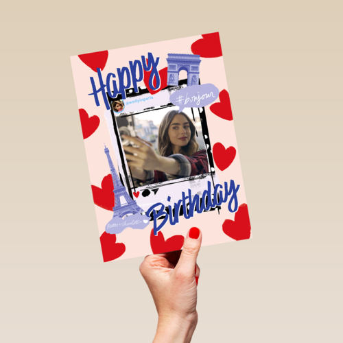 Happy Birthday Selfie Emily In Paris