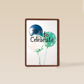 verjaardag man hip time to celebrate