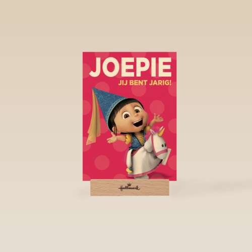 minions joepie jij bent jarig agnes