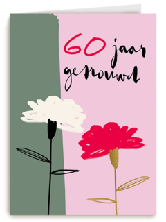 Love Story bloem jaar getrouwd