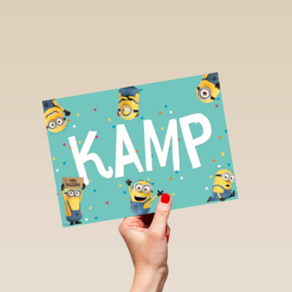 de minions op kamp