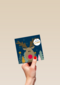 Kerstkaart Rudolph the red nose reindeer