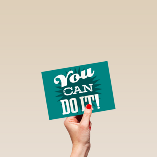 you can do it groen