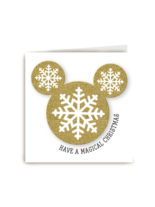 disney adult kerstkaart have a magical christmas