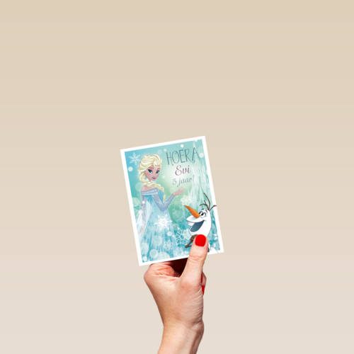 een frozen hoera