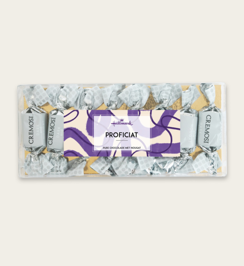 Pure Chocolade Bonbons Nougat Proficiat