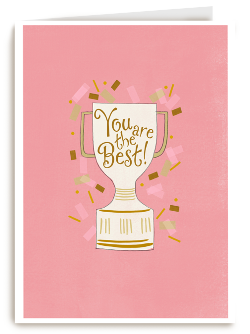 Kaart Hallmark | Felicitatie Diploma | Complimentkaart You Are The Best