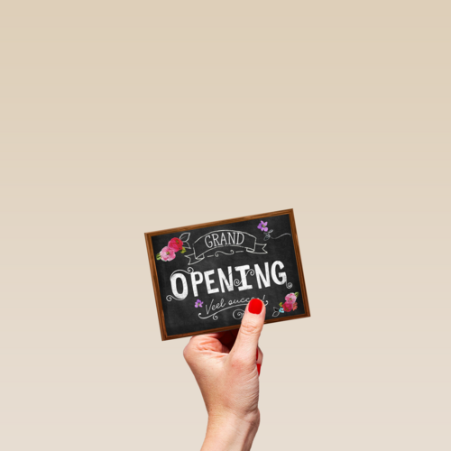 lijst grand opening