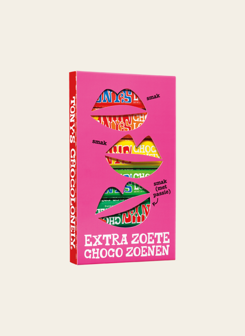 Tony Chocolonely Proeverijtje Kusjes | Tony