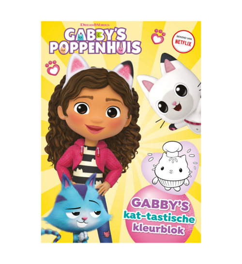 Gabbys Poppenhuis Kleurbloek